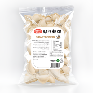 Вареники з картоплею зам. 1000г