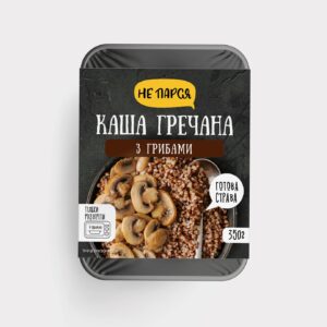 Каша гречана з грибами зам. 350г