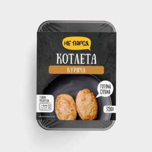 Котлета куряча смажена зам. 350г