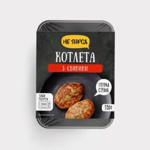 Котлета з свинини смажена зам. 350г