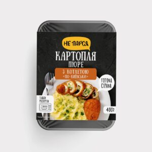 Картопляне пюре з котлетою По-київськи зам. 400г