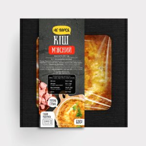 Пиріг Кіш М’ясний 600г зам.