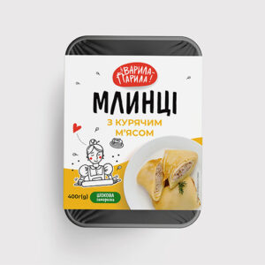 Млинці з курячим м'ясом зам. 400г