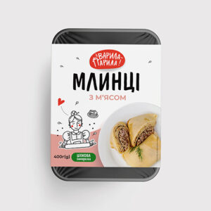 Млинці з м'ясом зам. 400г