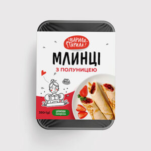 Млинці з полуницею зам. 350г
