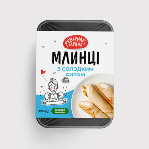 Млинці з солодким сиром зам. 350г