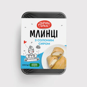 Млинці з солоним сиром зам. 400г