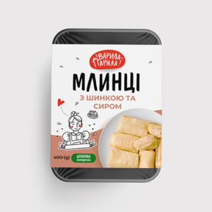 Млинці з шинкою та сиром зам. 400г