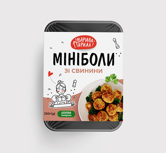 Мініболи зі свинини