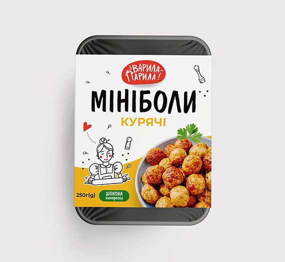 Мініболи курячі
