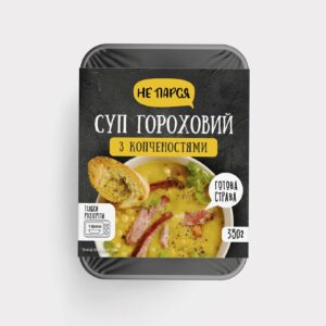 Суп гороховий з копченостями зам. 350г